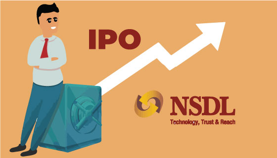 NSDL shares debut at 10%  premium to IPO price