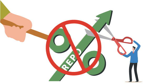 Reserve Bank of India keeps repo rate unchanged