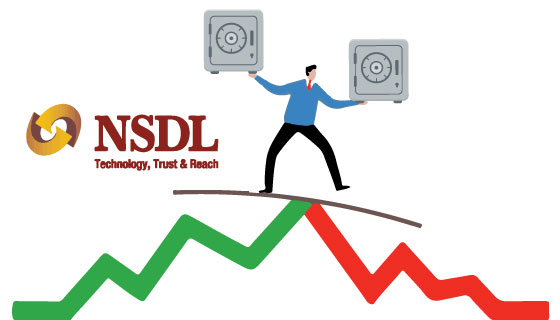 NSDL sees profit booking after delivering 62% post-listing gains