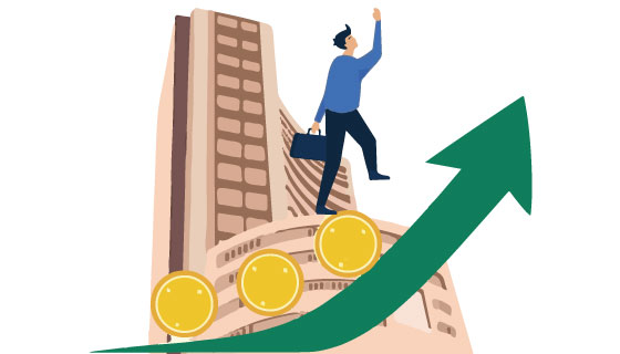 Sensex up 329 points