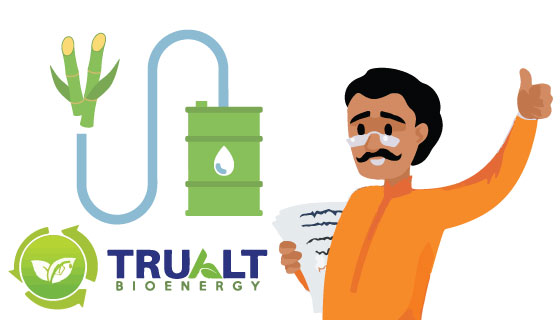 TruAlt Bioenergy shares list at 11% premium over IPO price