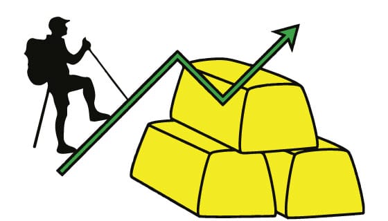 Gold price hit all time high