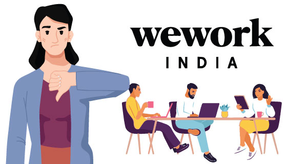 WeWork India shares make a weak debut