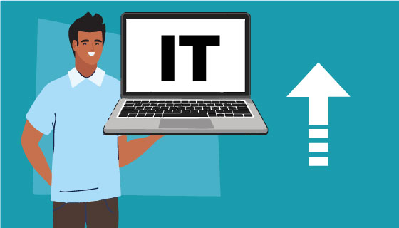 IT stocks jump up to 5%