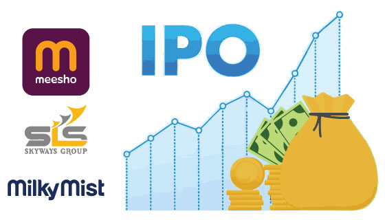 Meesho, Milky Mist, Skyways Air Services headline Rs 30,000-crore year-end IPO line-up