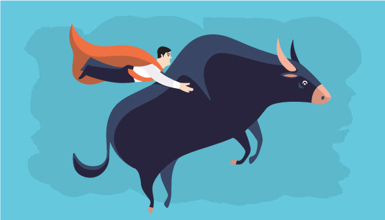 Sensex rises 427 points