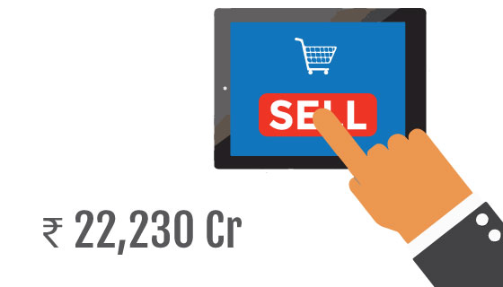 FIIs sell equities worth Rs 22,130 crore in December