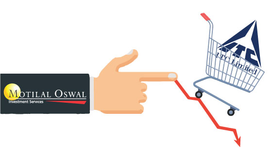 Motilal Oswal Financial Services downgrades ITC to Neutral