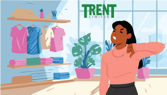 Trent shares fall 8% after revenue growth stays flat sequentially