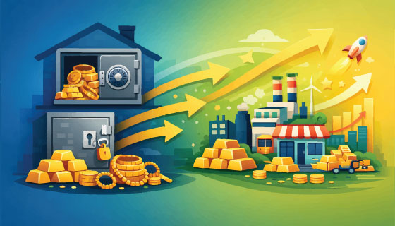 Unlocking the treasure of household gold