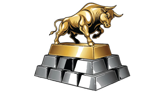 Gold, silver rise to record highs on lingering safe-haven demand