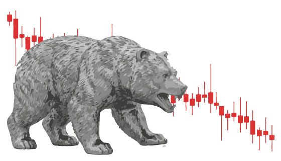 Sensex settles 500 pts lower