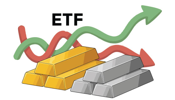 Gold, silver ETFs jump up to 5%
