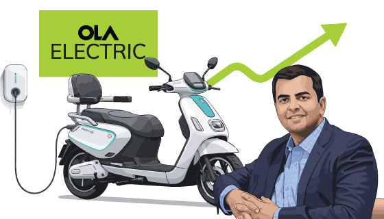Ola Electric shares jump 5%