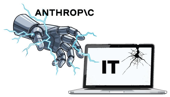 IT stocks fall up to 5% as Anthropic delivers new shock