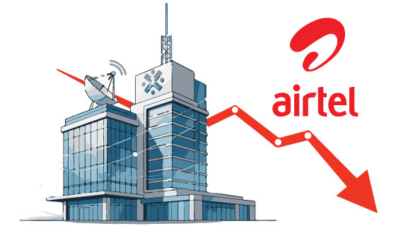Bharti Airtel shares drop over 3% after company plans Rs 20,000 crore NBFC investment