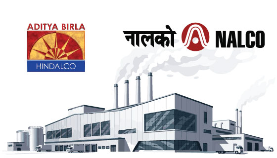 Aluminium  stocks jump