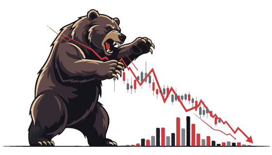 Sensex down 1,000 pts