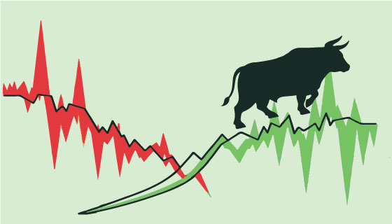Sensex jumps 1,50 pts from day's low