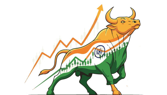 Sensex gains 753 points