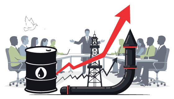 Oil prices rise as no end to Iran war stand-off seems in sight