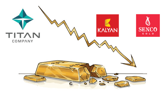 Why Jwellery stocks tanked up to 9% on Monday/