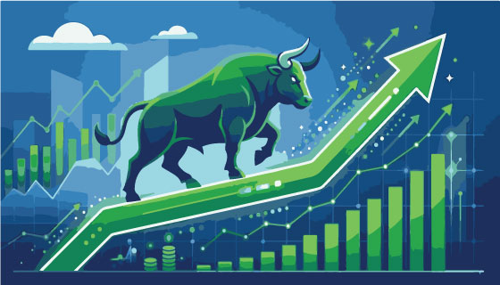Sensex gains 232 points