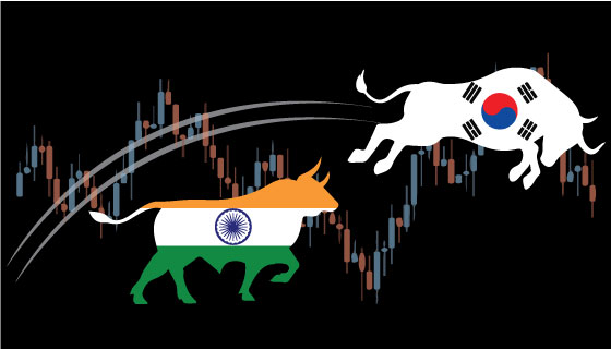 South Korea overtakes India as world’s sixth-largest stock market