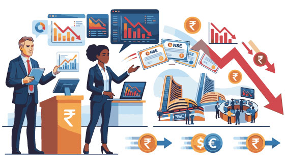 Foreign investors sold ₹400 crore worth of equities every hour