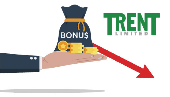 Trent stock adjusts down 33% as shares turn ex-bonus