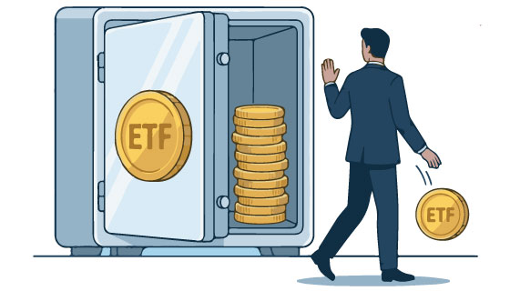 Are mutual fund investors losing interest in gold ETFs?