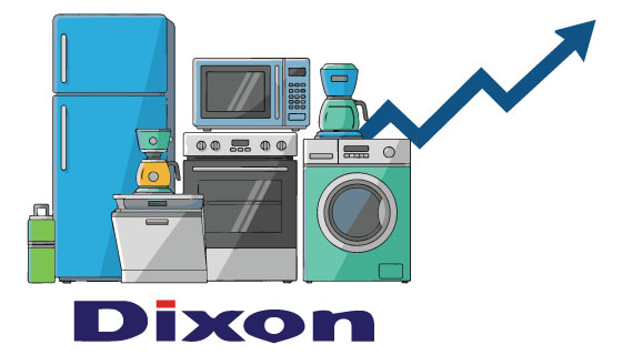 Dixon Tech shares rise 5%