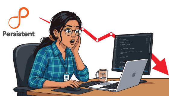 Persistent Systems stock crashes 10%