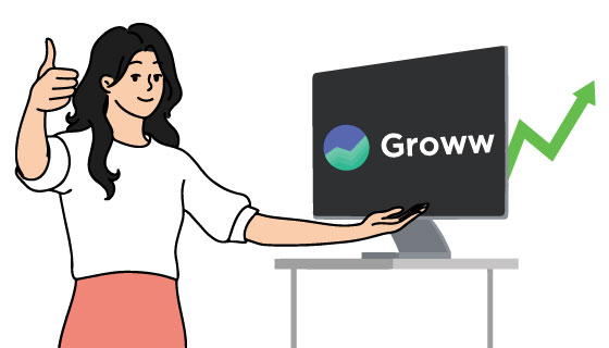 Groww shares gain 8%
