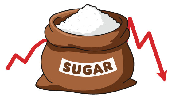 Sugar stocks crash up to 5%