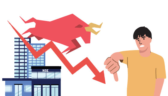 Sensex falls 172 points