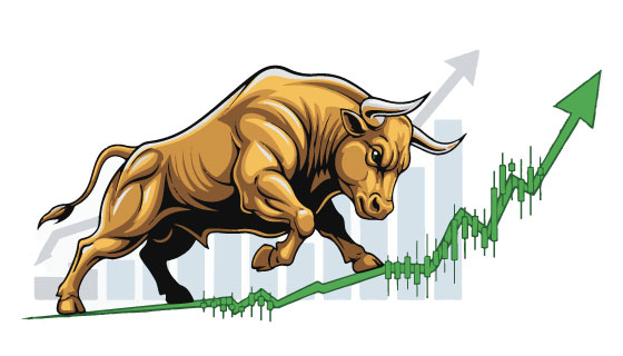 Sensex gains 685 points